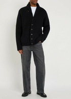 Begg & CO Yacht Cashmere Cardigan Black