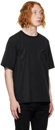 Dsquared2 Black Ibra Football T-Shirt