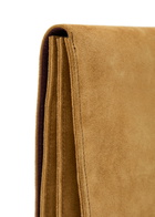 Metier Large Suede Jewellery Pouch - Tan - One Size