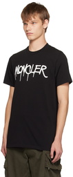 Moncler Black Printed T-Shirt