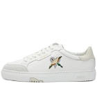 Axel Arigato Men's Clean 180 Heart Bird Sneakers in White/Beige