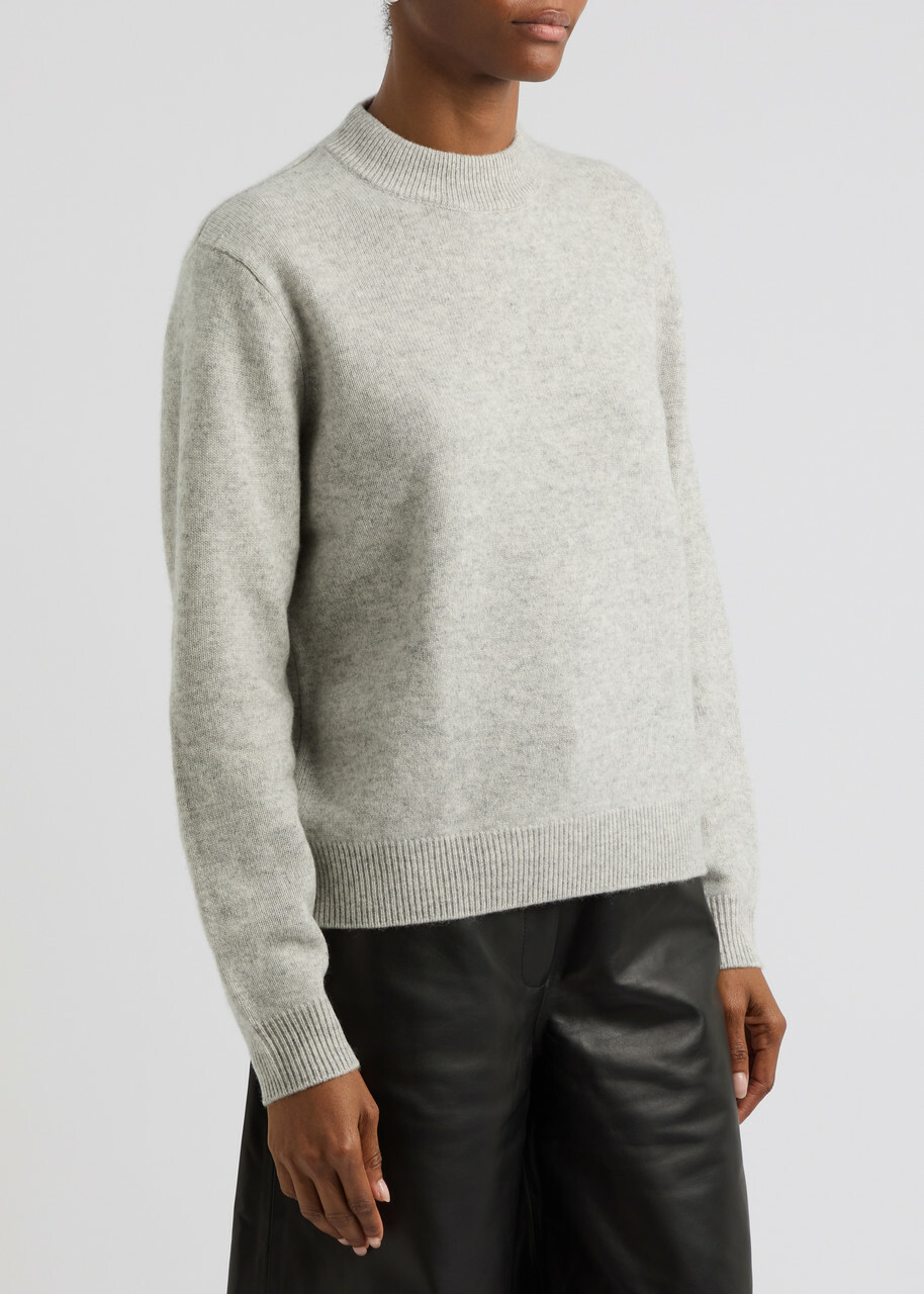 Aexae Cashmere-blend Jumper Grey
