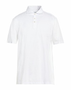 Boglioli Mens Polo shirt in White