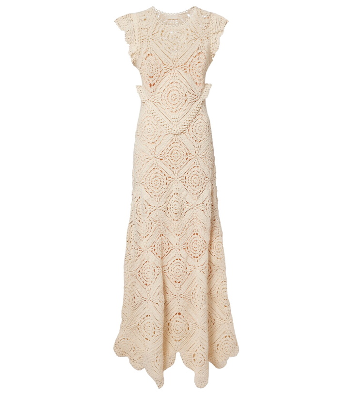 Photo: Ulla Johnson Annalisa crochet cotton maxi dress