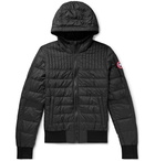 Canada Goose - Cabri Slim-Fit Packable Quilted Nylon-Ripstop Hooded Down Jacket - Black