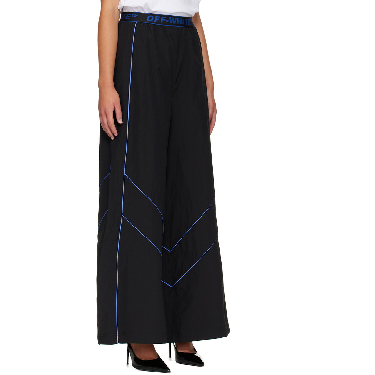 Off-White Black Logoband Track Pants