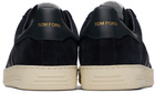 TOM FORD Navy Suede & Leather Radcliffe Sneakers