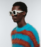 Loewe - Inflated rectangular sunglasses