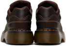 Dr. Martens Brown Buzz 5-Eye Grizzly Leather Derbys