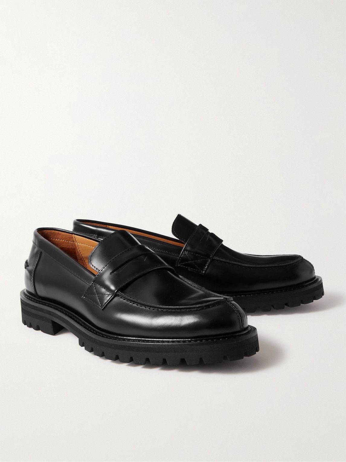 Mr P. - Scott Leather Loafers - Black Mr P.