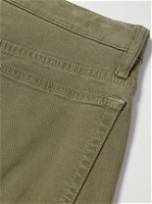 FRAME - L'Homme Slim-Fit Stretch-Lyocell Trousers - Green
