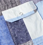 Engineered Garments - Patchwork Cotton Jumpsuit - Blue