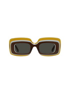 Loewe Rectangle Frame Sunglasses