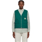 Stussy Green Insulated Work Vest