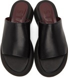 Staud Black Alpine Sandals