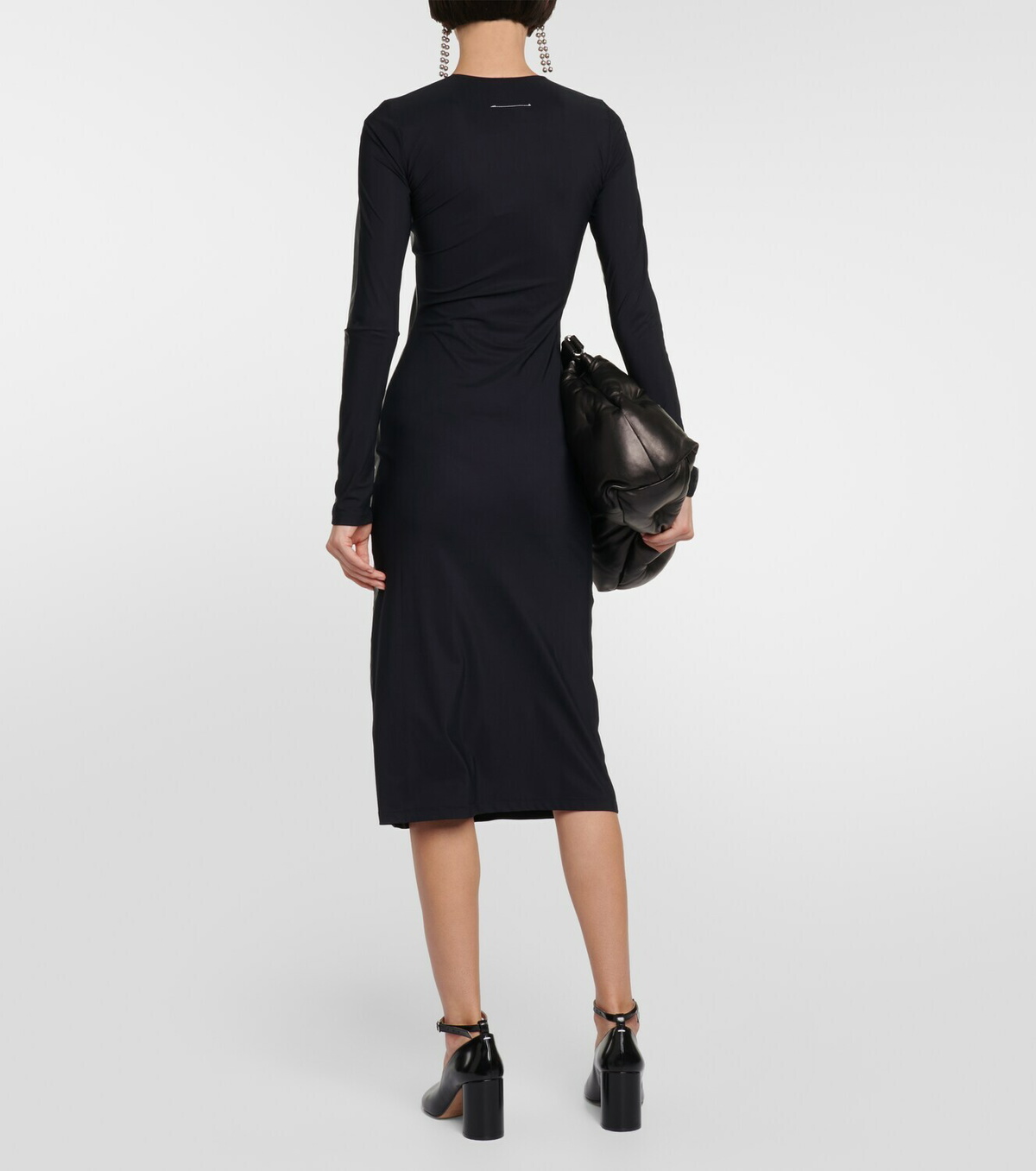 MM6 Maison Margiela Jersey midi dress MM6 Maison Margiela