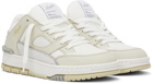 Axel Arigato White & Beige Area Lo Sneakers