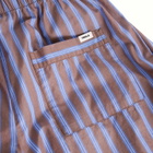 Tekla Fabrics Sleep Pant in Chestnut Stripes
