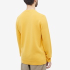 Norse Projects Men's Sigfred Lambswool Crew Knit in Industrial Yellow