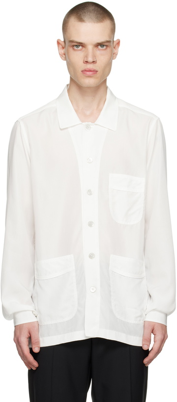 Photo: TOM FORD White Lightweight Shirt