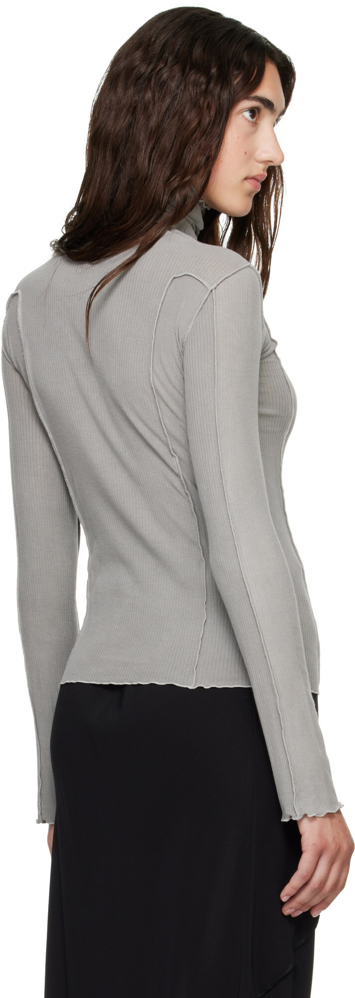 Baserange Gray Omato Turtleneck