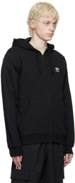 adidas Originals Black Embroidered Hoodie