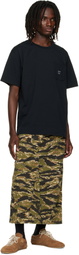 NEEDLES Black Poly Jersey S/S Crew Neck T-shirt