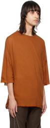 Rick Owens Orange Tommy T-Shirt