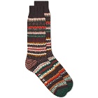 CHUP by Glen Clyde Company Men's Rento Sock in Chocolate