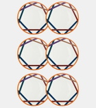 Missoni Nastri set of 6 dinner plates