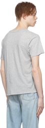ERL Gray Cotton T-Shirt