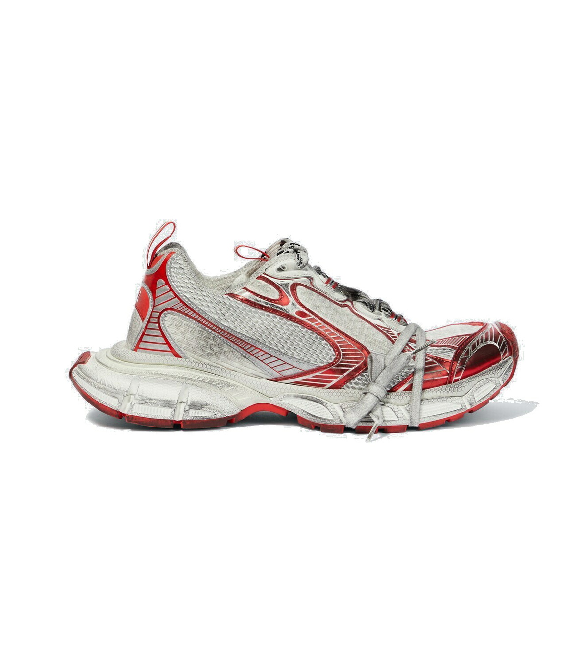 ★関税込み★ BALENCIAGA 3XL low-top mesh sneakers BALENCIAGA 3XL mesh and rubber sneakers | NET-A-PORTER
