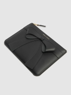 COMME DES GARÇONS WALLET Big Bow Leather Zip Wallet