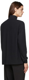 MISBHV Black Monogram Turtleneck