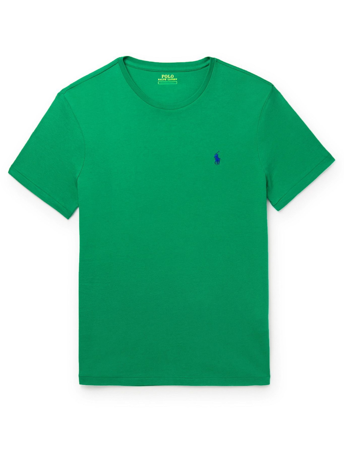 POLO RALPH LAUREN - Slim-Fit Cotton-Jersey T-Shirt - Green Polo Ralph ...