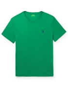 POLO RALPH LAUREN - Slim-Fit Cotton-Jersey T-Shirt - Green