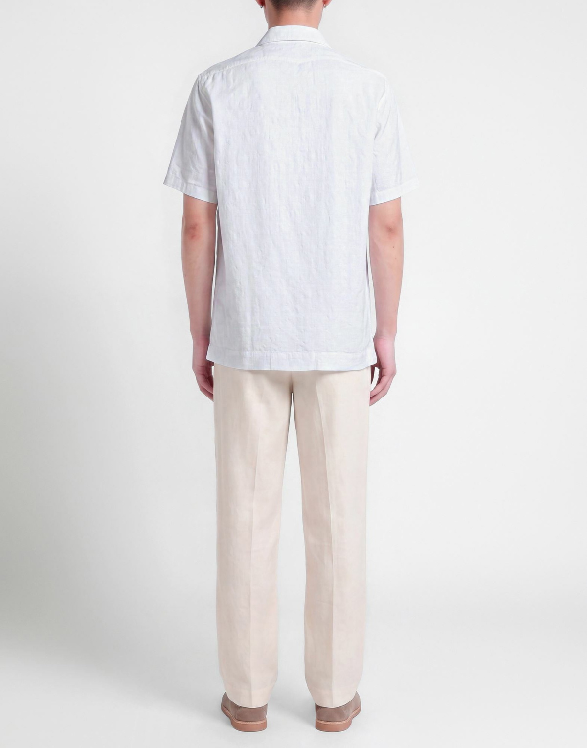 Massimo Alba Mens Shirt in White