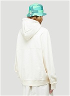 Sunnei - Logo Hooded Sweatshirt in White 