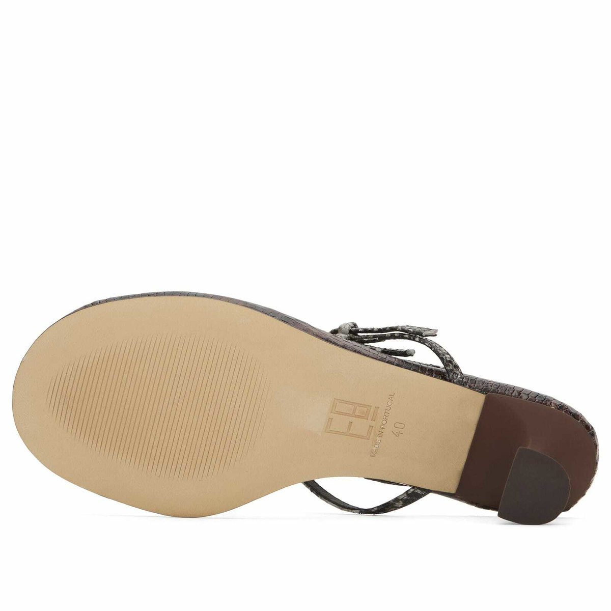 MIISTA Women's Abisai Mini Buckled Sandals in Brown