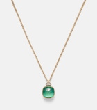Pomellato Nudo Classic 18kt rose and white gold necklace with gemstones