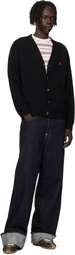 Kenzo Black Kenzo Paris 'Boke Flower' Embroidered Cardigan