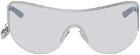 Acne Studios Silver Metal Frame Sunglasses