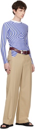Jean Paul Gaultier Beige 'The Chino' Trousers
