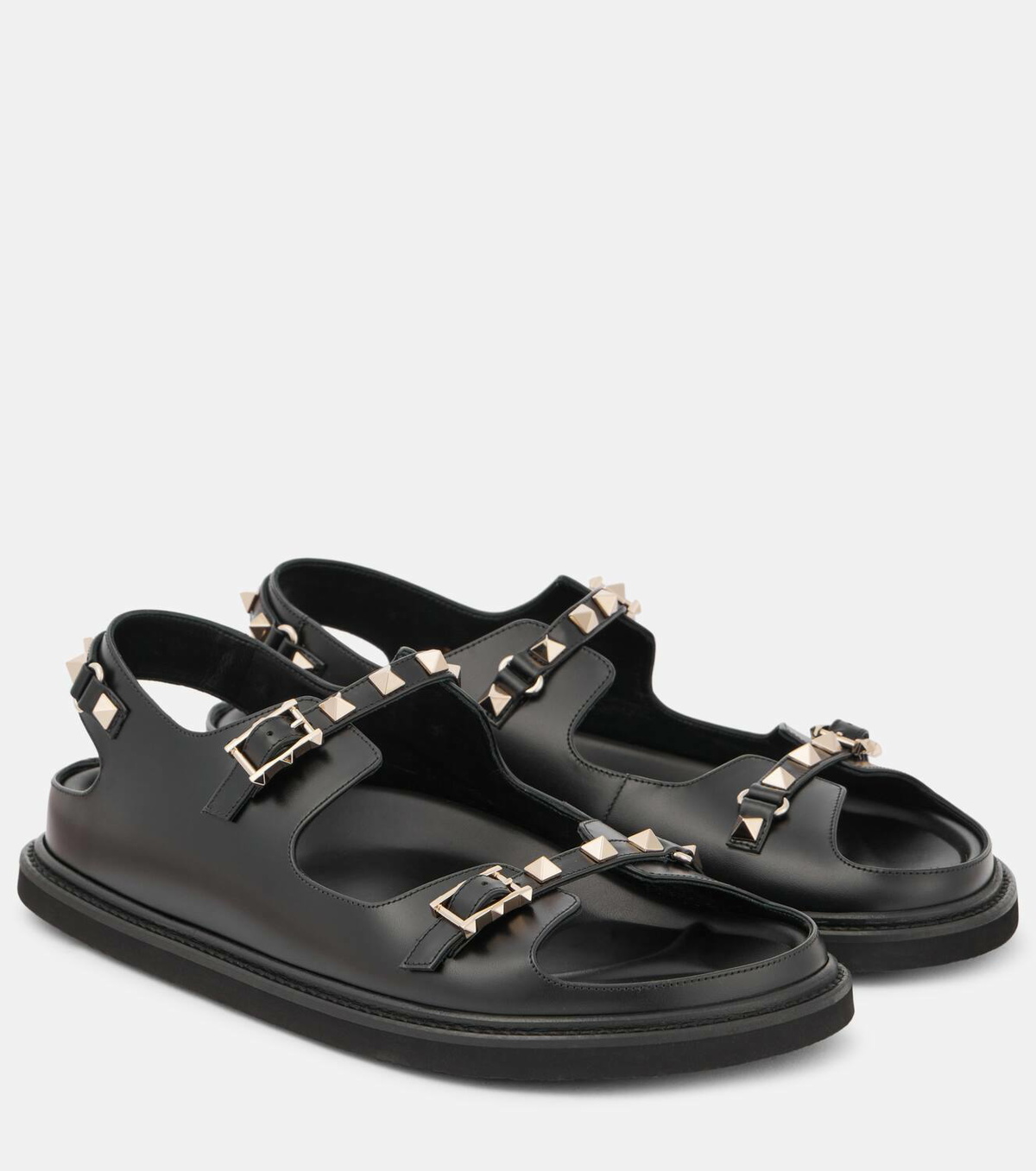 サンダル・ミュール VALENTINO Valentino Garavani Flat shoes Black 15746911_29701627_600.jpg