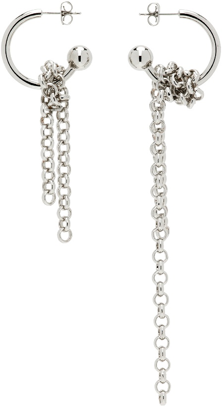 Photo: Justine Clenquet Silver Gina Earrings