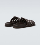 Ancient Greek Sandals Laodamas leather fisherman sandals