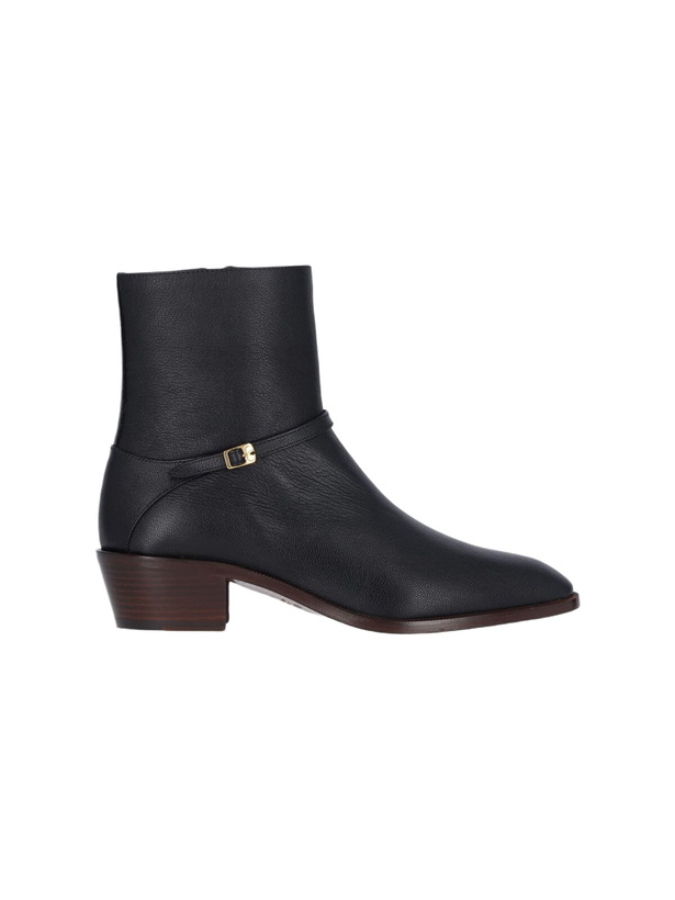 Photo: Valentino Garavani pat Kid Ankle Boots