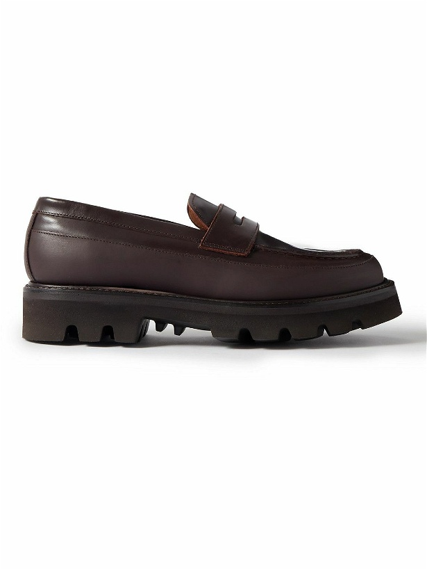 Photo: Grenson - Pete Leather Penny Loafers - Brown