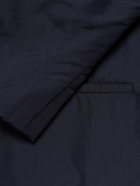 Mr P. - Padded Recycled-Shell Blazer - Blue