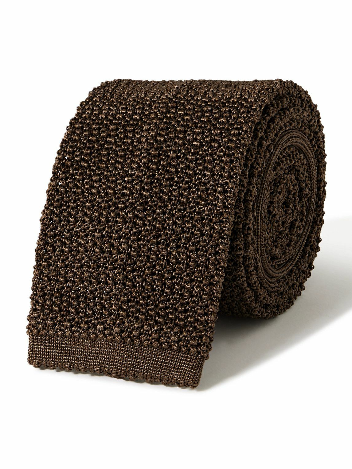 J. Mueser - 6.5cm Knitted Silk Tie